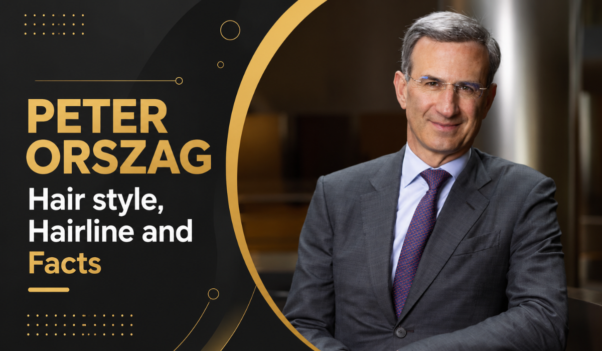 Peter Orszag Hair